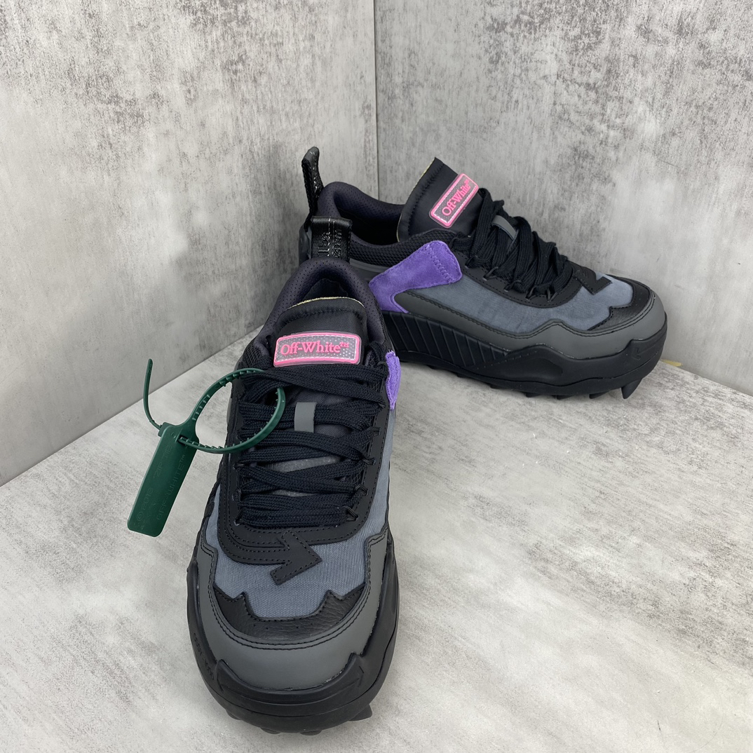 Off-White ODSY 1000 Trail Sneakers Black/Grey