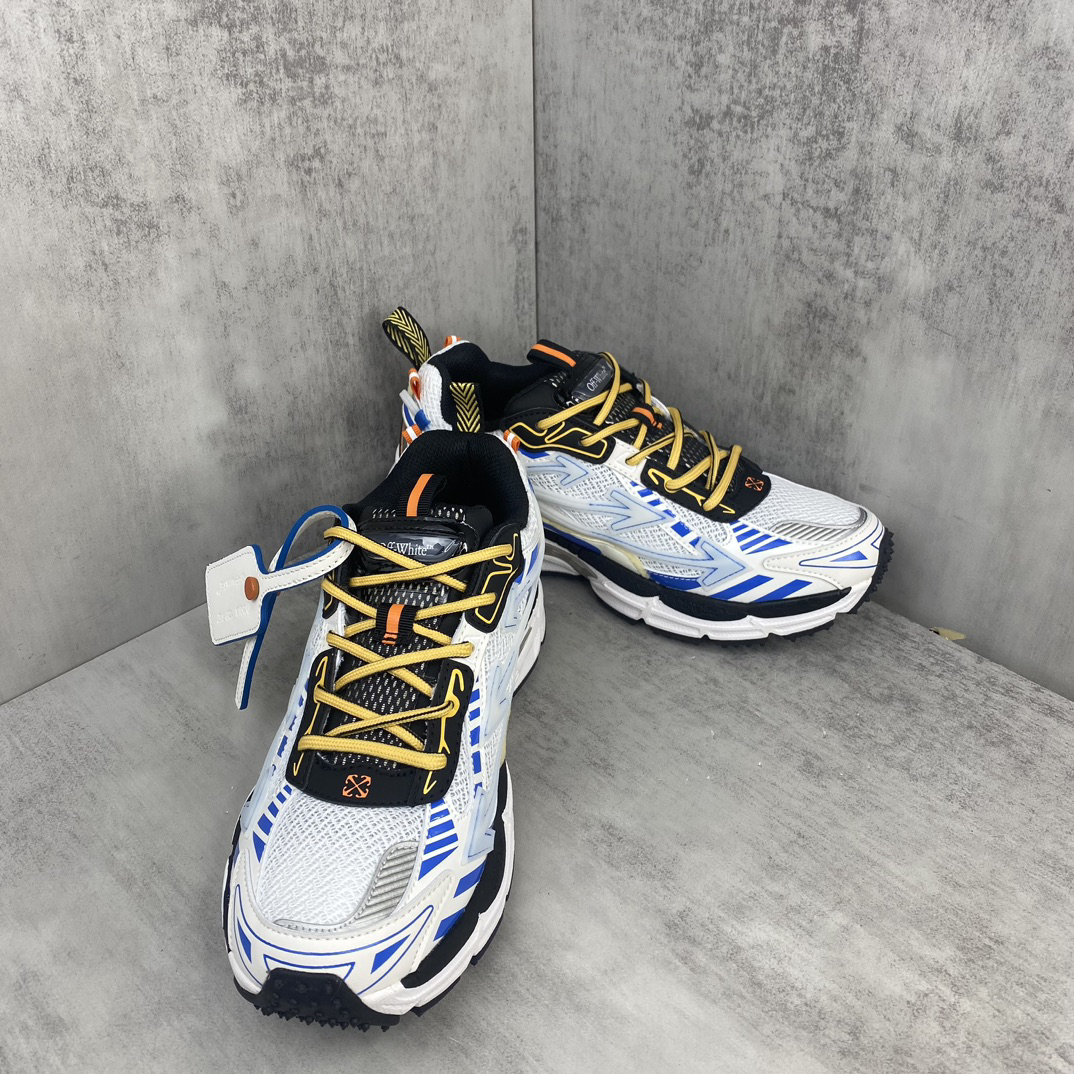 Off-White CO-V Trail Sneakers Blue/White