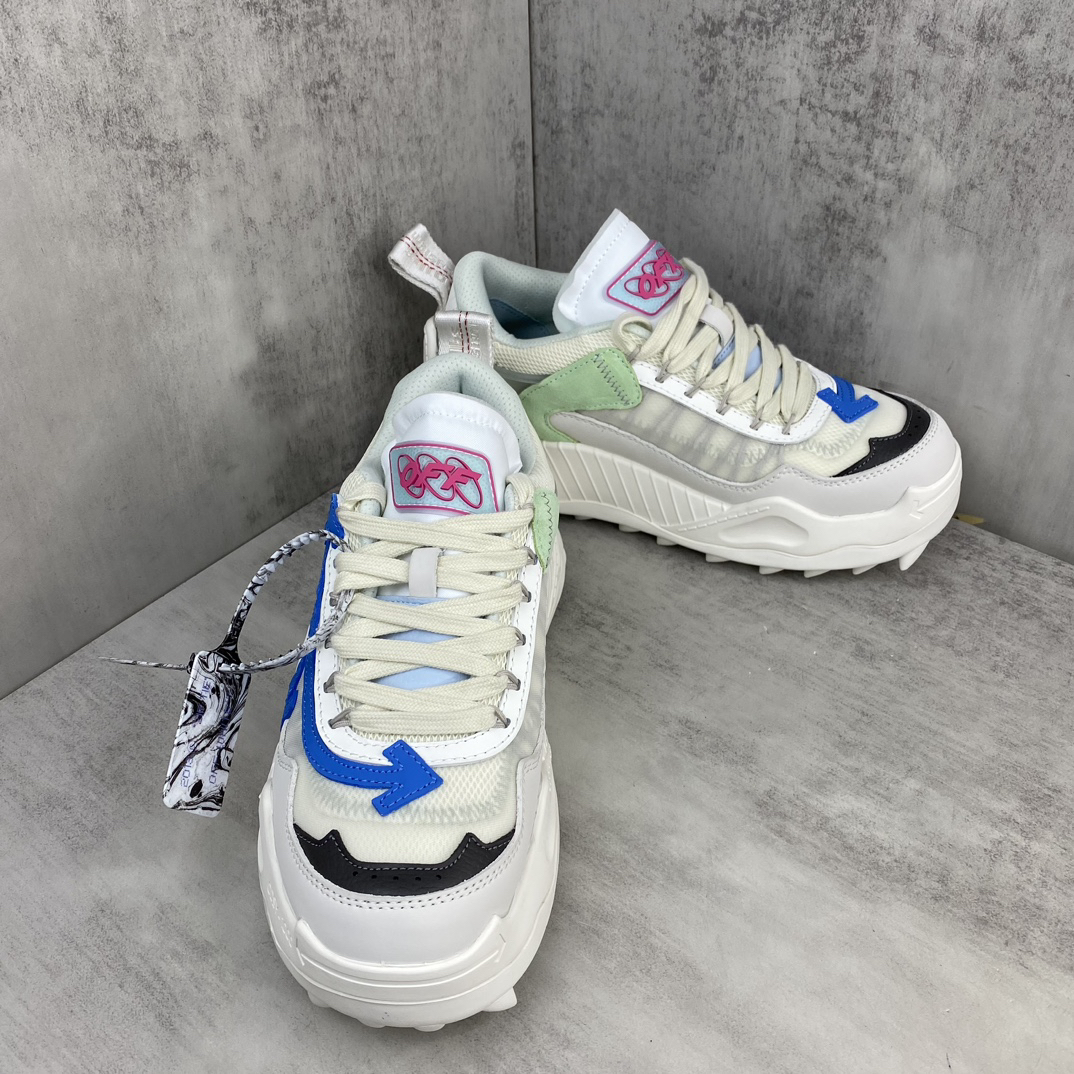 Off-White ODSY 1000 Trail Sneakers White/Blue