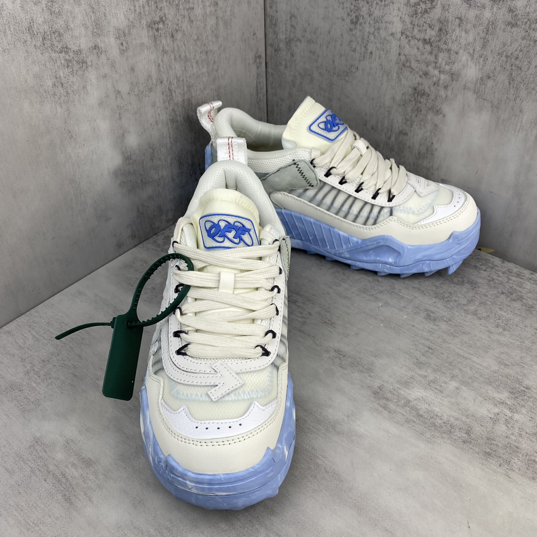Off-White ODSY 1000 Trail Sneakers White/Blue