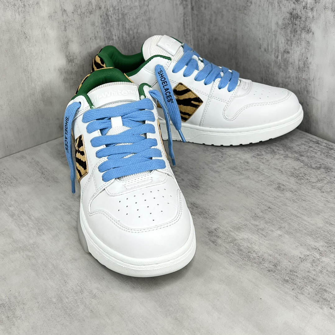 Off-White Low Top Sneakers Multicolor