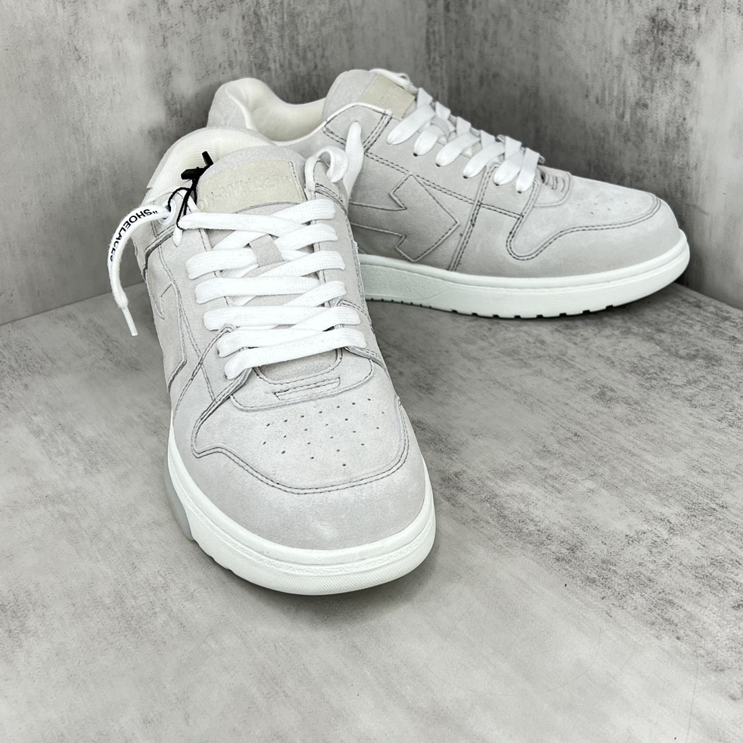 Off-White Low-Top Sneakers Gray
