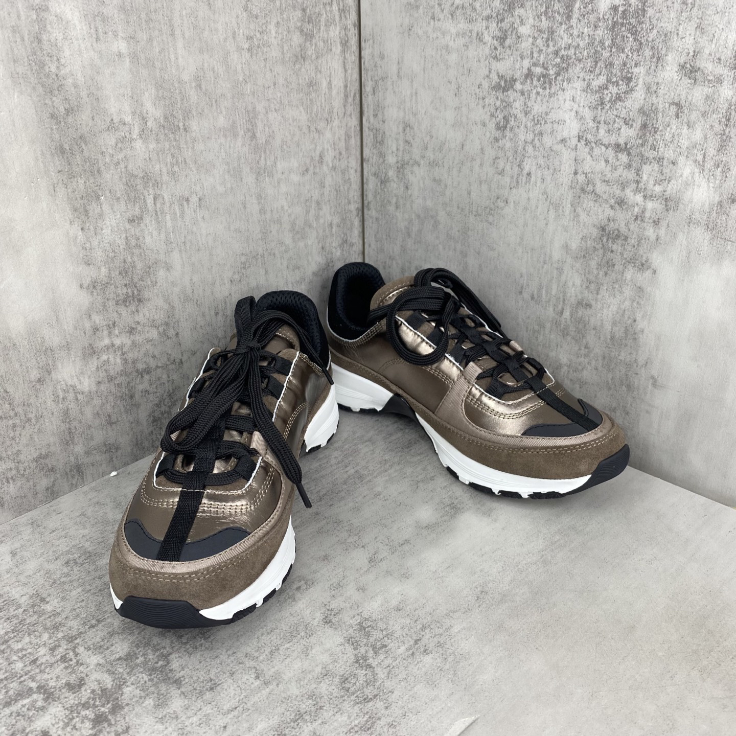 Chanel Chunky Sneakers Bronze