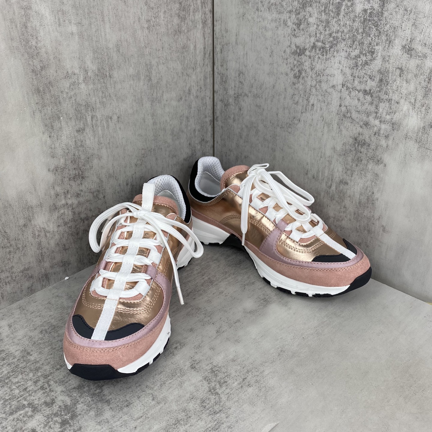 Chanel Sport Sneakers Rose Gold/Pink