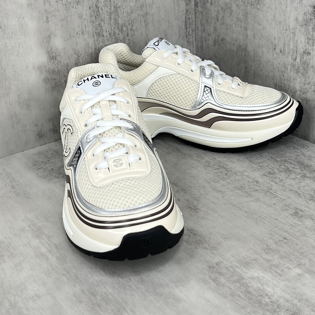 Chanel Cruise Sport Sneakers White