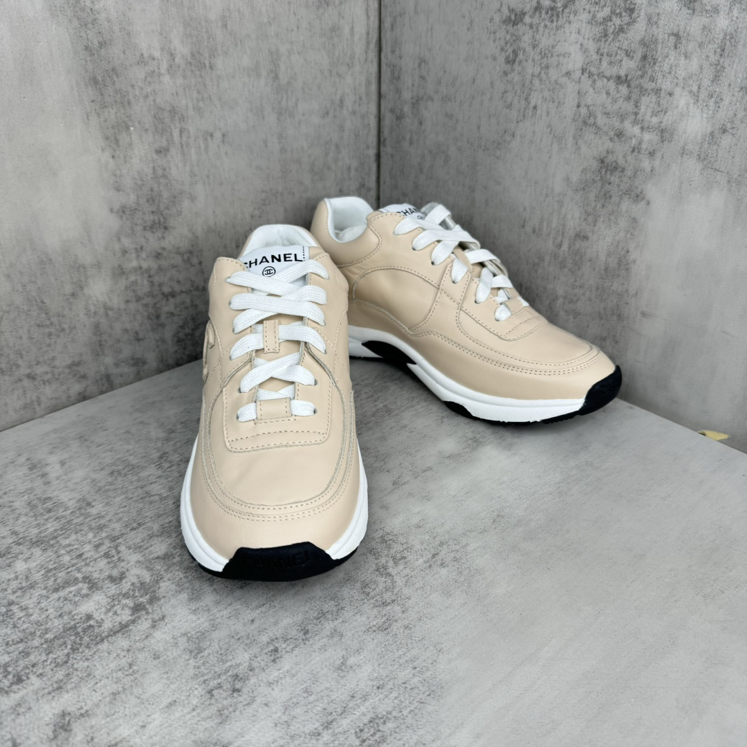 Chanel 24SS Chunky Sneakers Beige