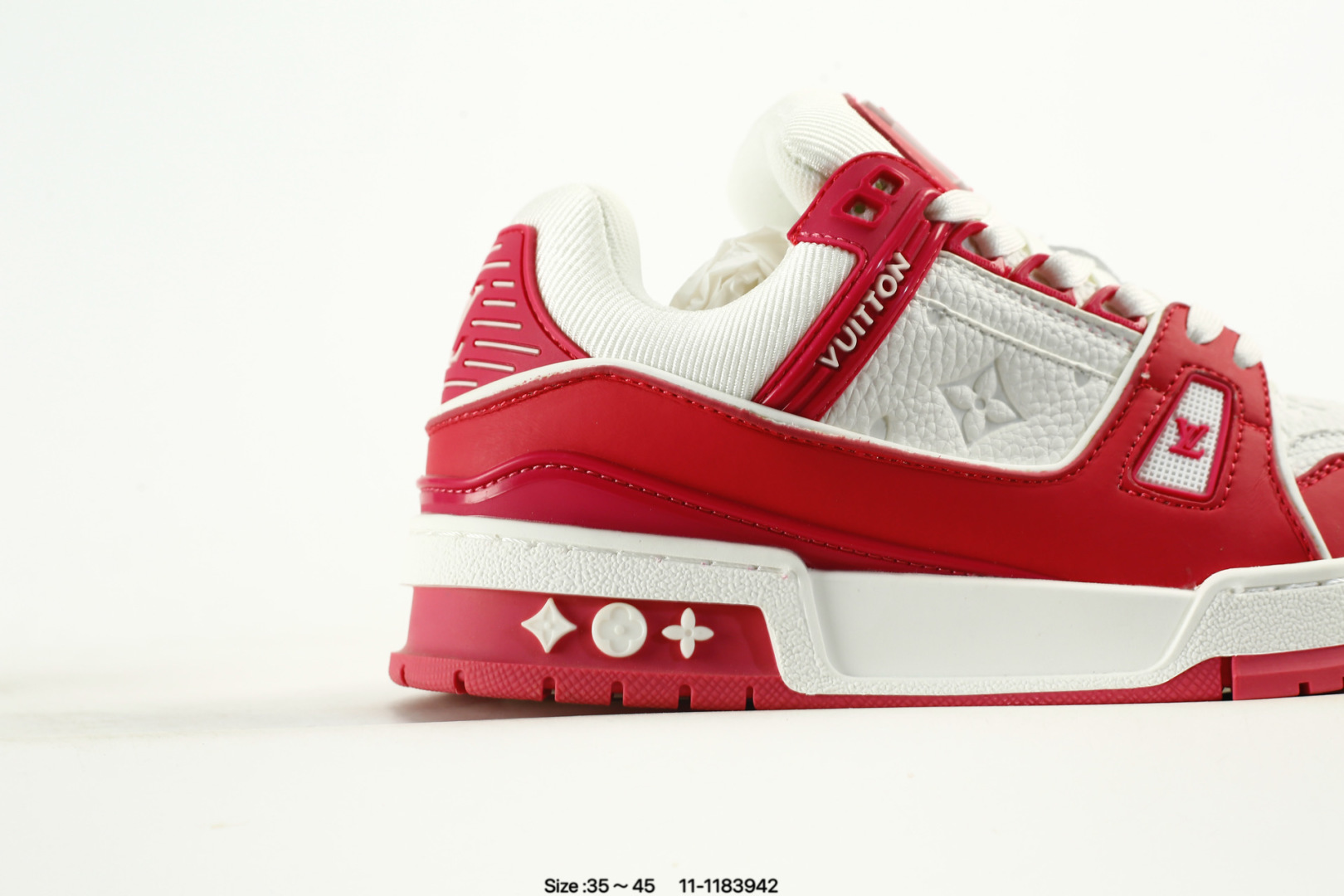 Louis Vuitton LV Skate Sneaker Red/White
