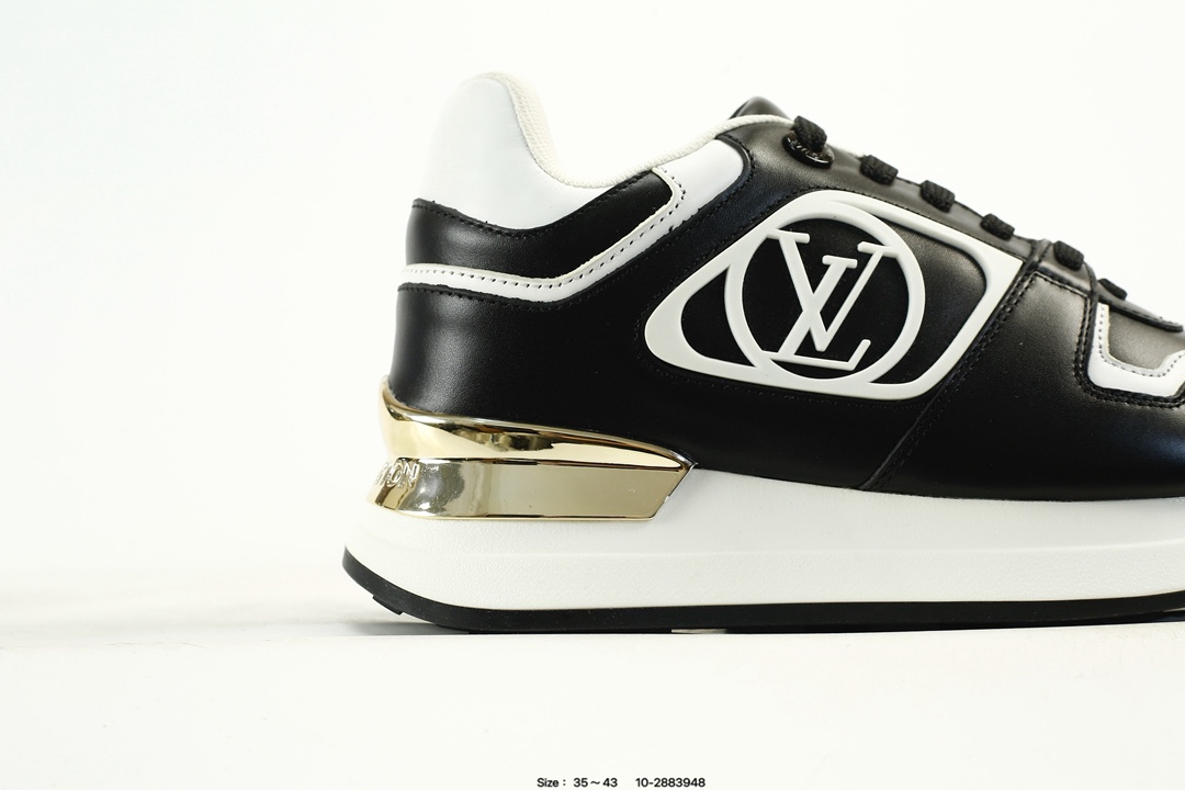 Louis Vuitton Run Away Lift Sneakers Black/White