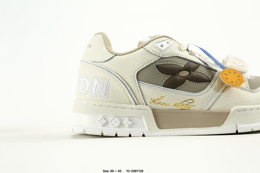 Louis Vuitton Trainer Low Sneaker Beige