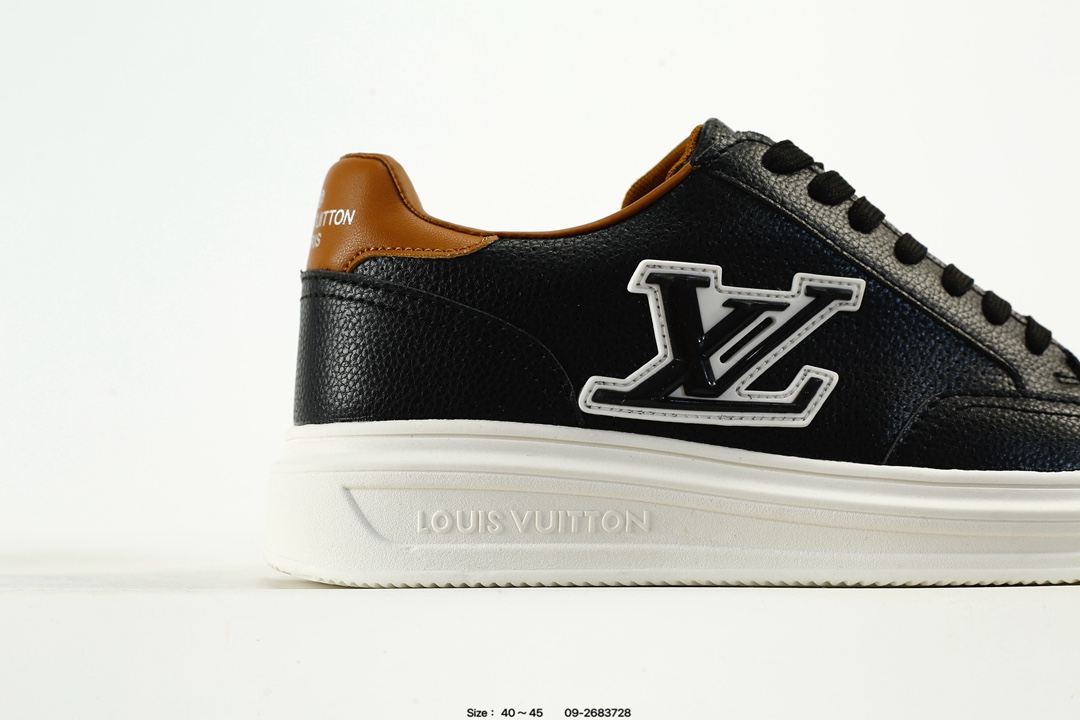 Louis Vuitton Beverly Hills Low-Top Sneakers Black/Brown