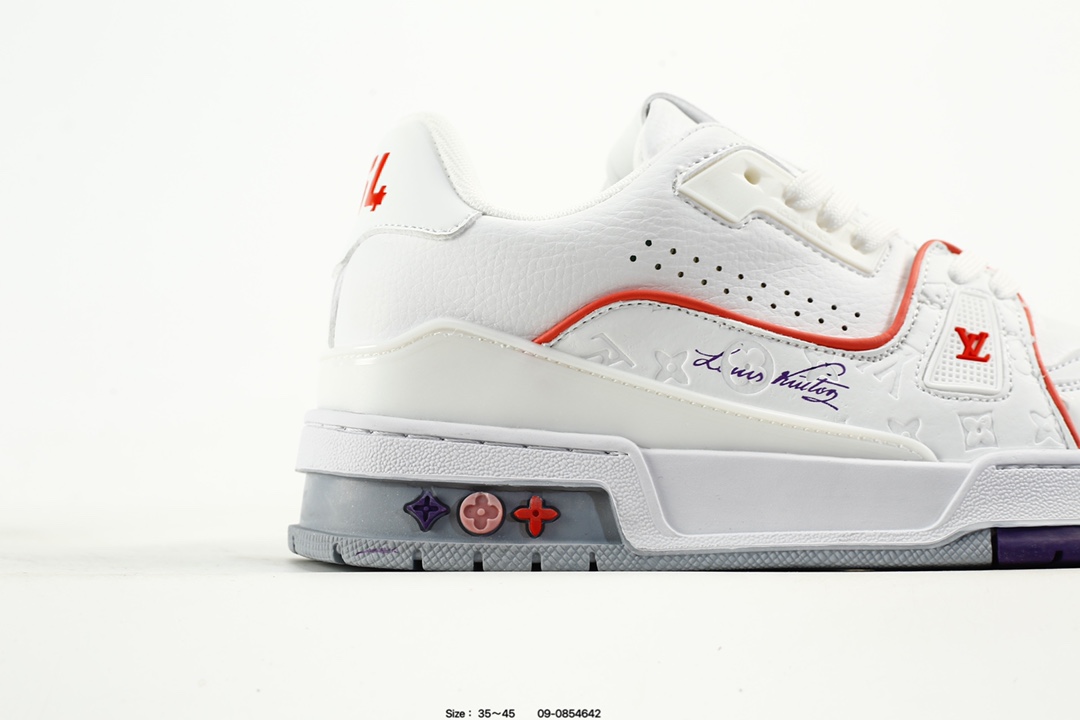 Louis Vuitton Trainer Low Sneaker White