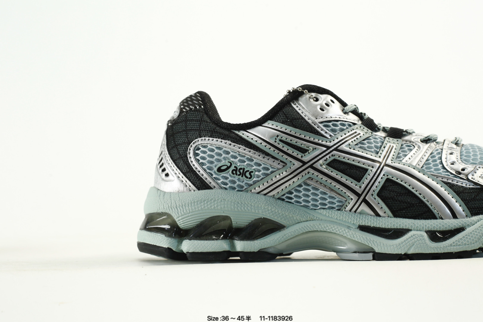 Asics GEL-Nimbus 10.1 Retro Runners Silver/Black