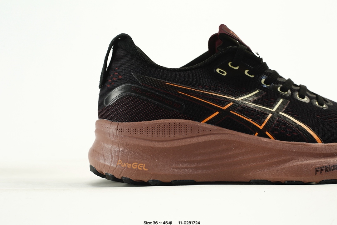 ASICS GEL-KAYANO 32 Running Shoes Black/Brown