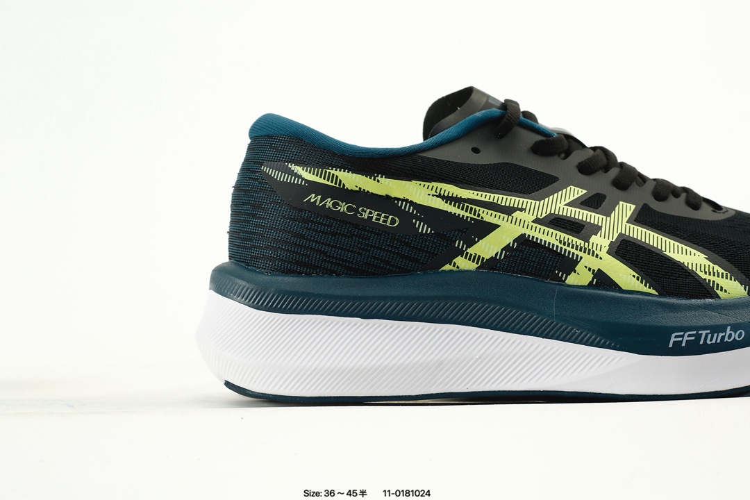 Asics Magic Speed 4 Running Shoes Black/Green