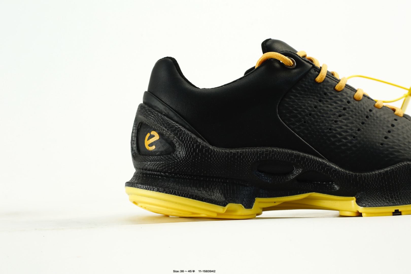 ECCO Biom Breathable Sneakers Black/Yellow