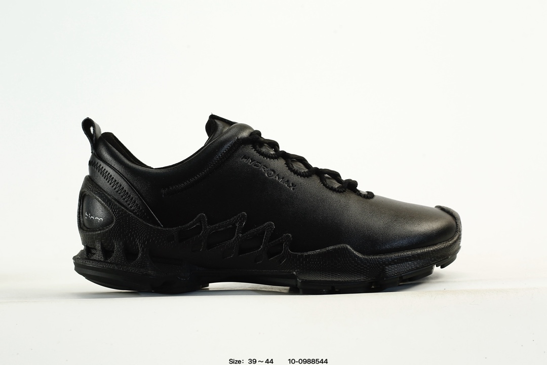 ECCO Breathable Leather Sneakers Multicolor