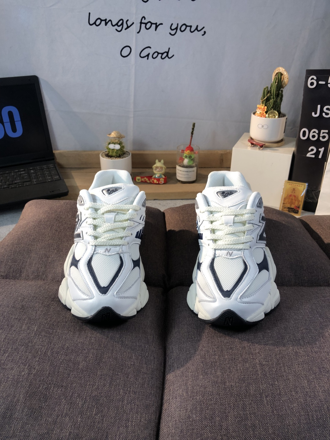 New Balance 9060 Chunky Runner White/Navy