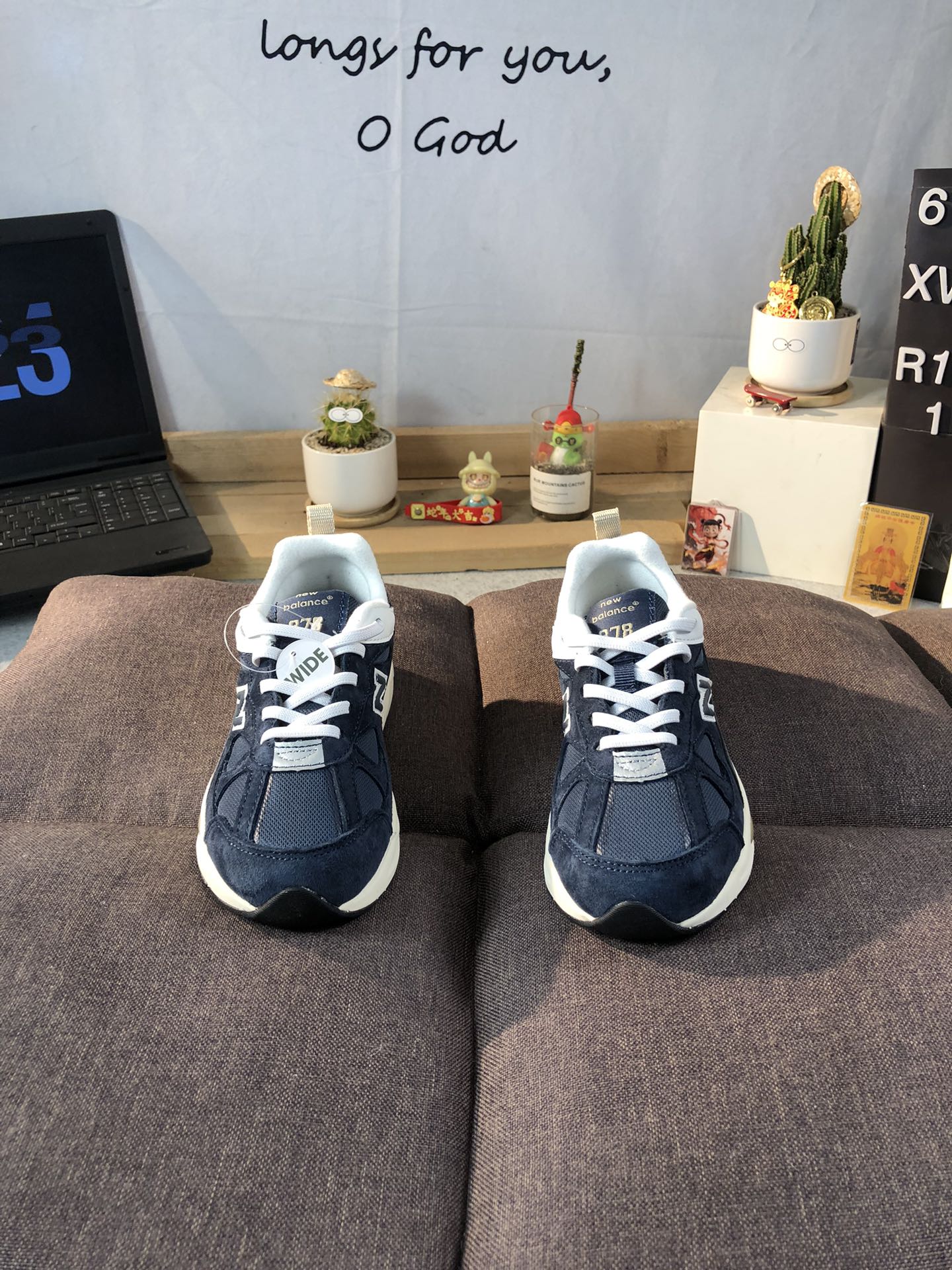 New Balance 878 Kids Sneakers Navy