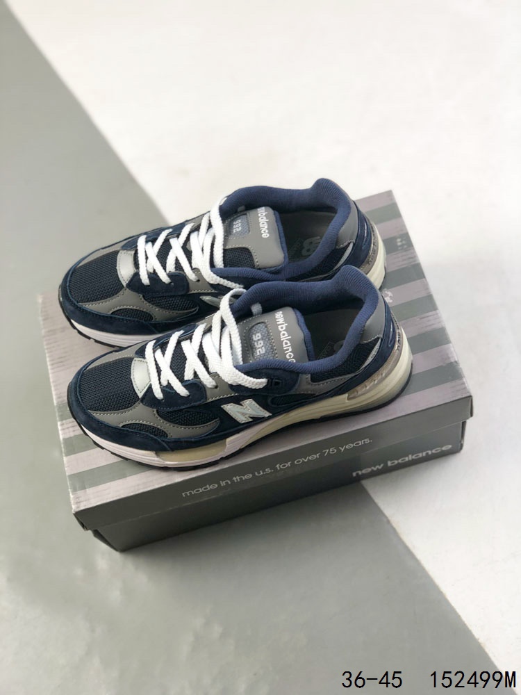 New Balance 992 USA Sneaker Navy