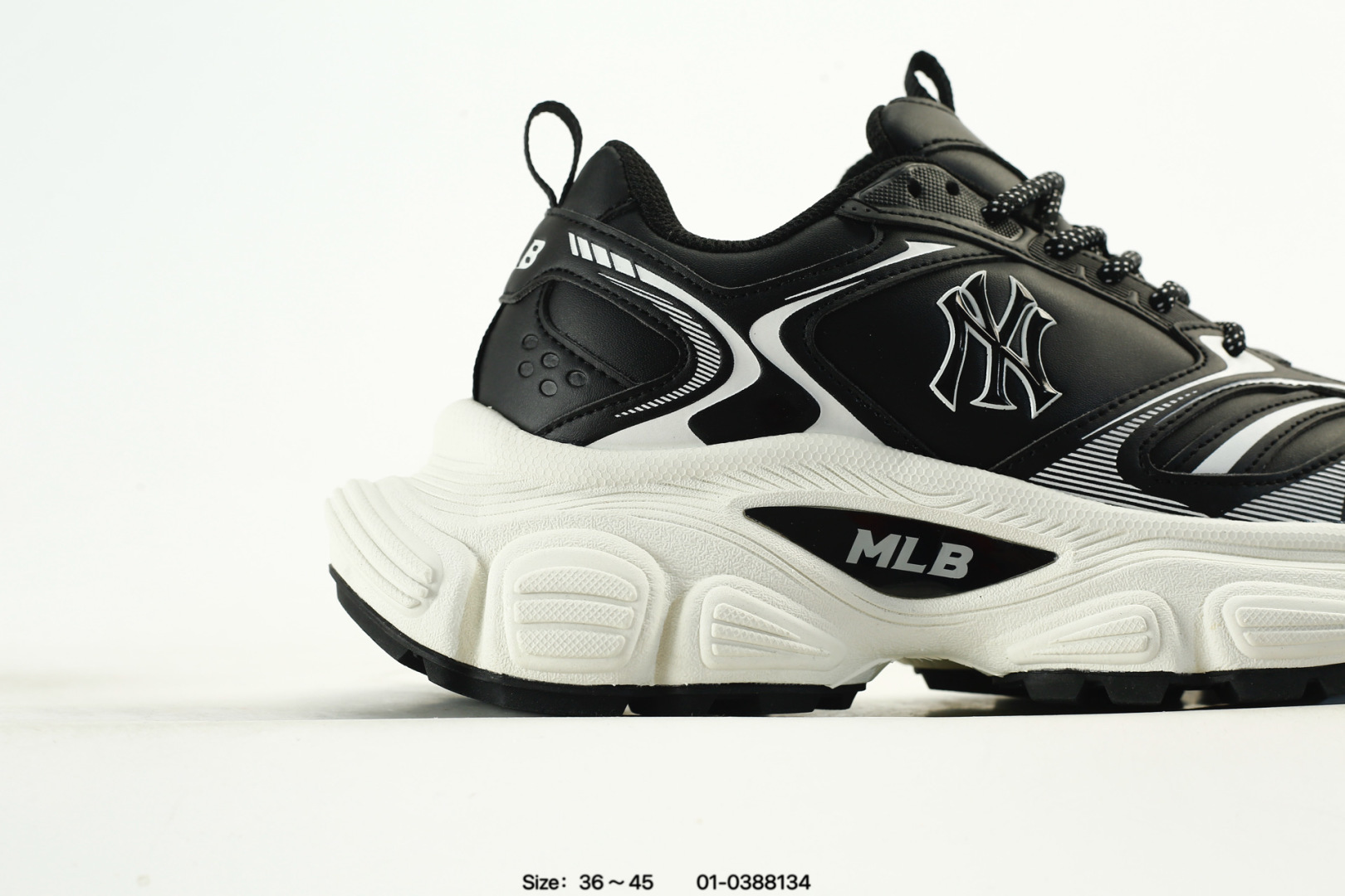 MLB Winner Chunky Dad Sneakers Black/White