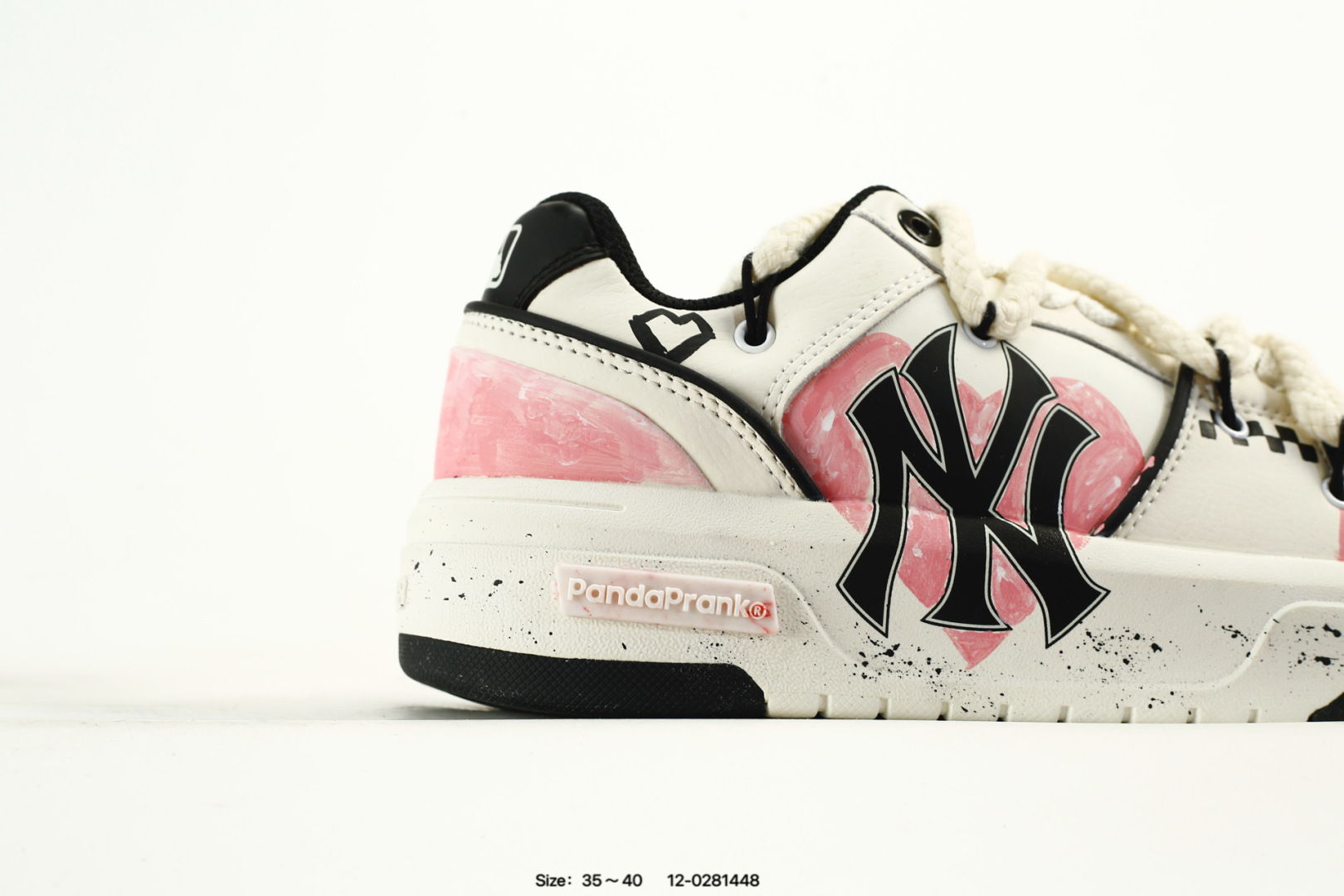 MLB Chunky Liner DIY Sneaker White/Pink