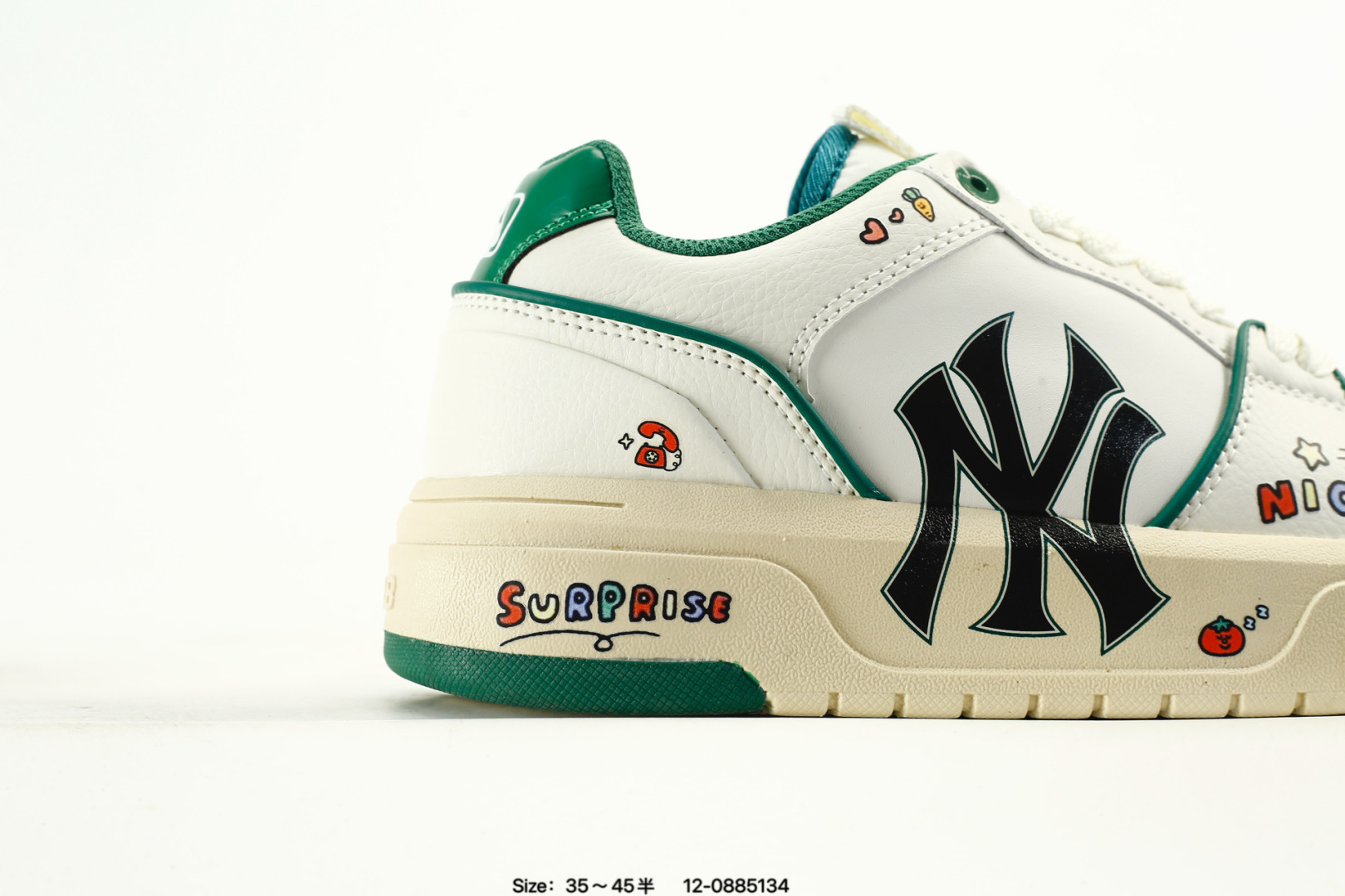 MLB Chunky Liner PU Sneaker Green/White