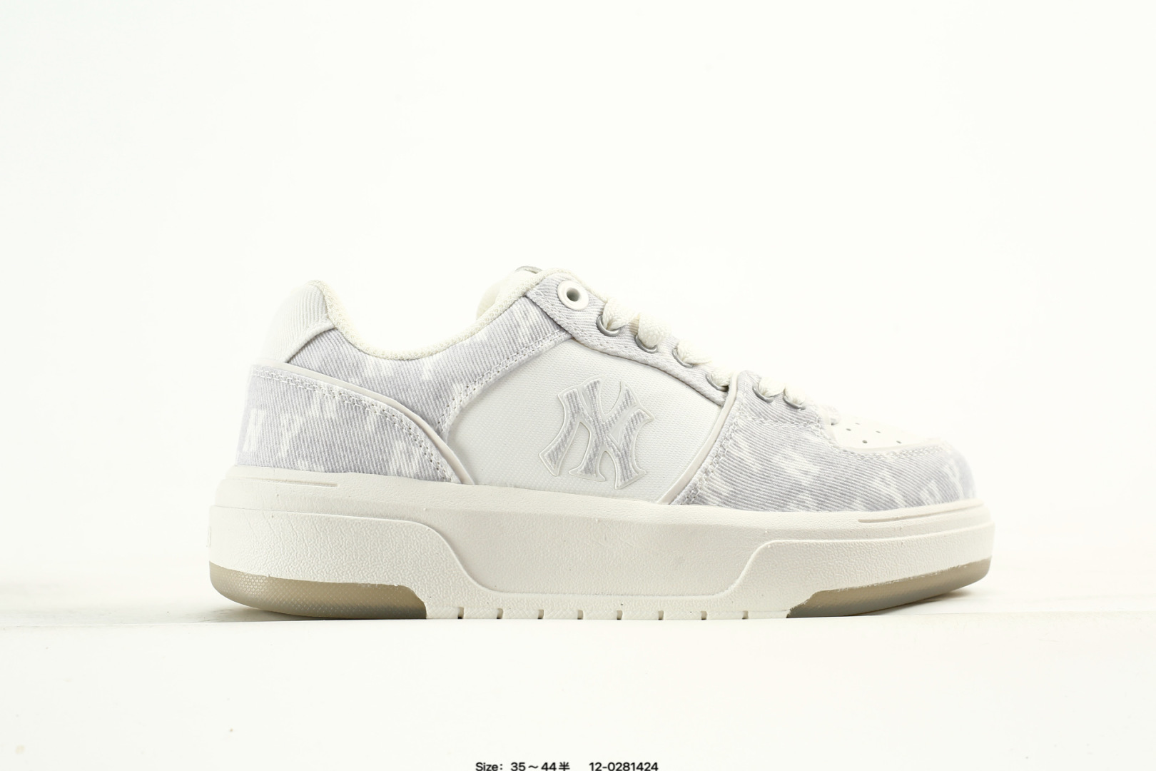 MLB Chunky Liner Denim Sneakers Multicolor