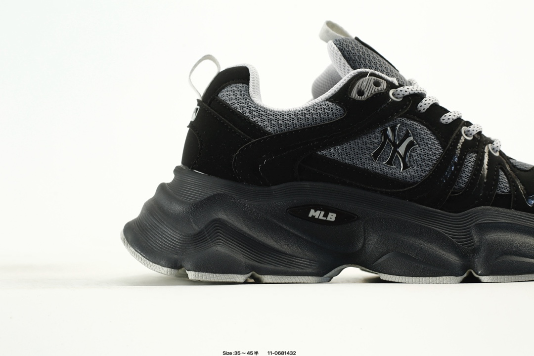 MLB Champ Chunky V Dad Sneakers Black/Gray