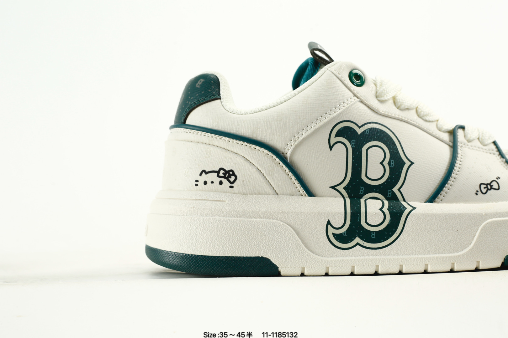 MLB Big Ball Chunky A Sneakers White/Green