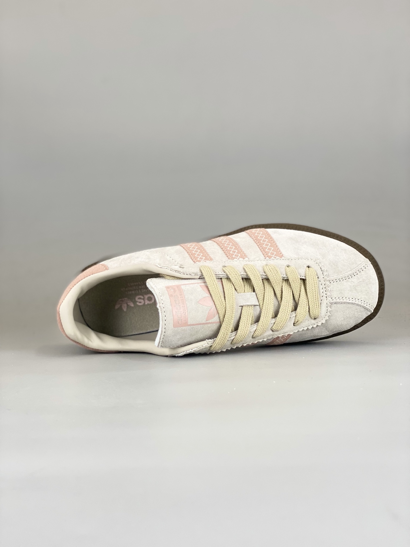 Adidas Samba OG Suede Sneaker Beige/Pink