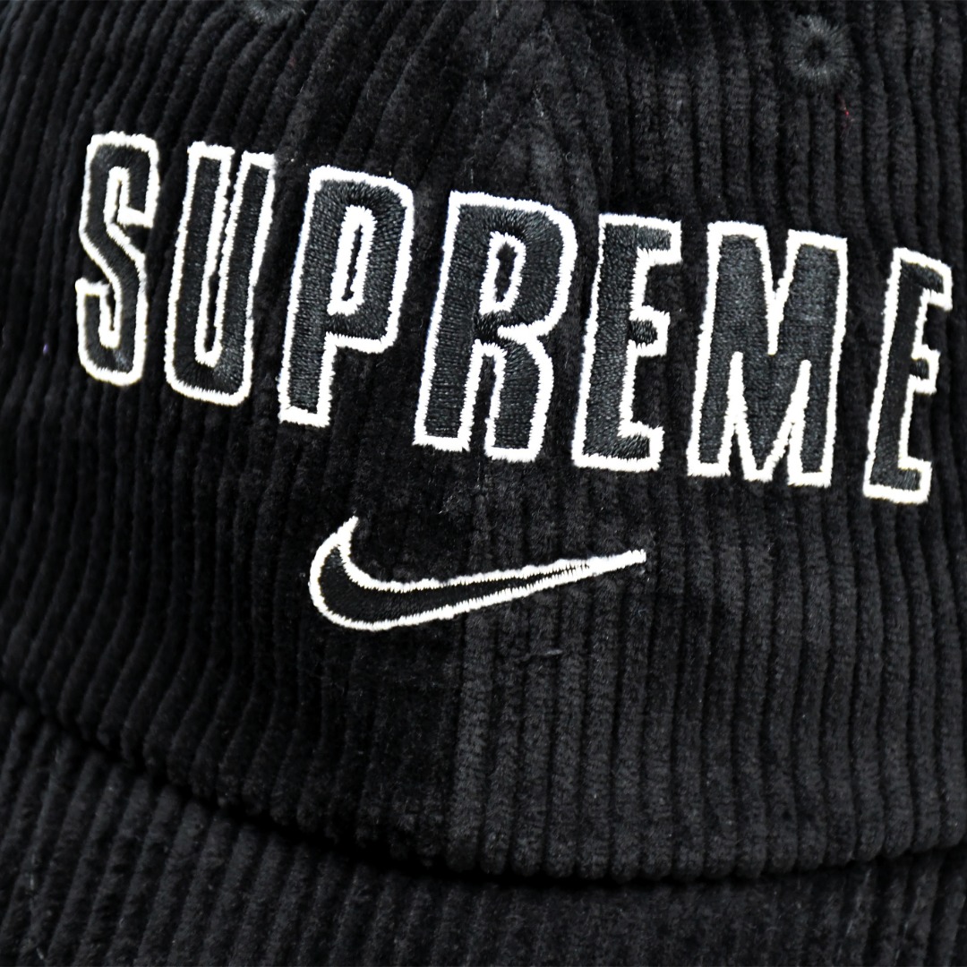 Nike x Supreme Corduroy 6-Panel Cap Black