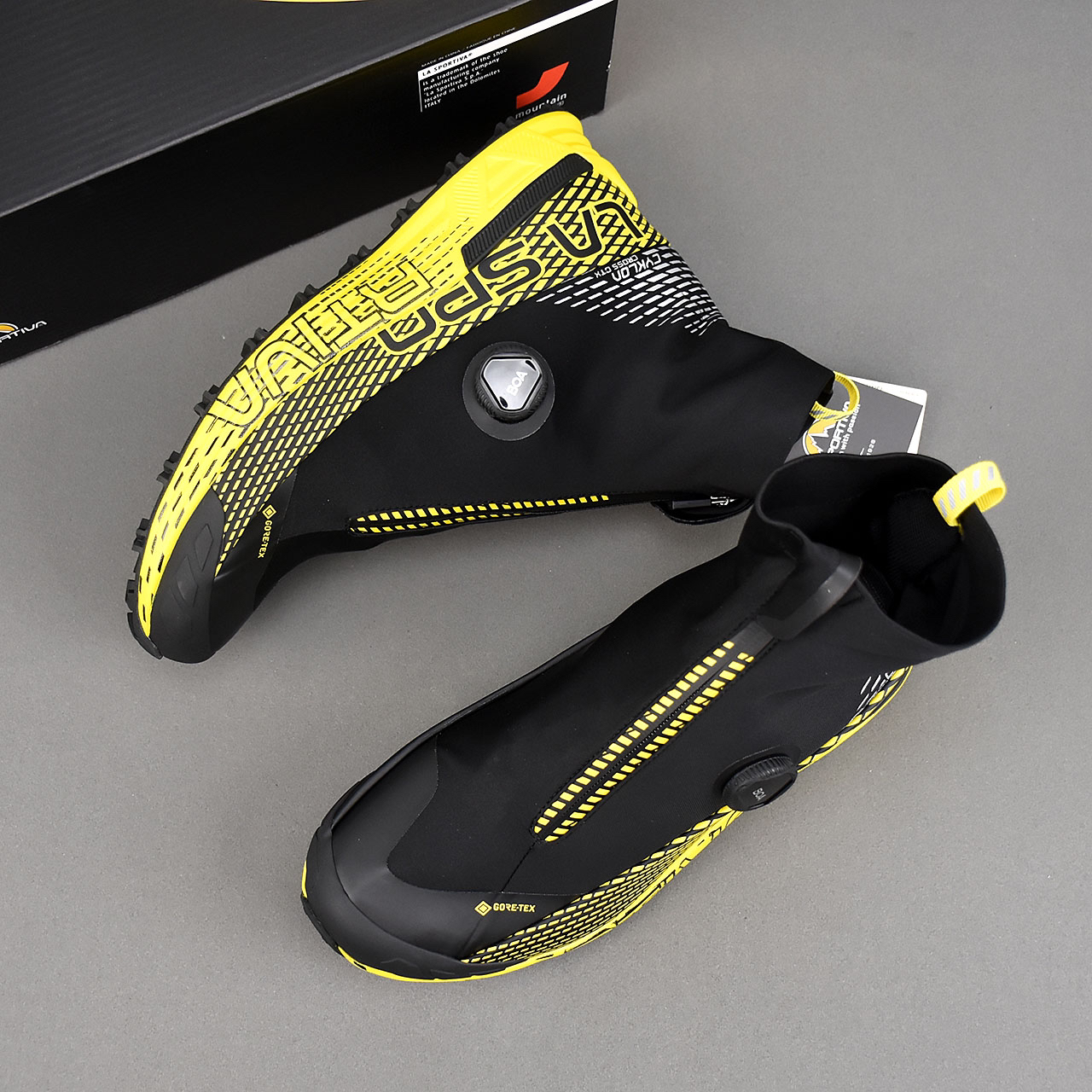 La Sportiva Equilibrium ST GTX Boots Black/Yellow