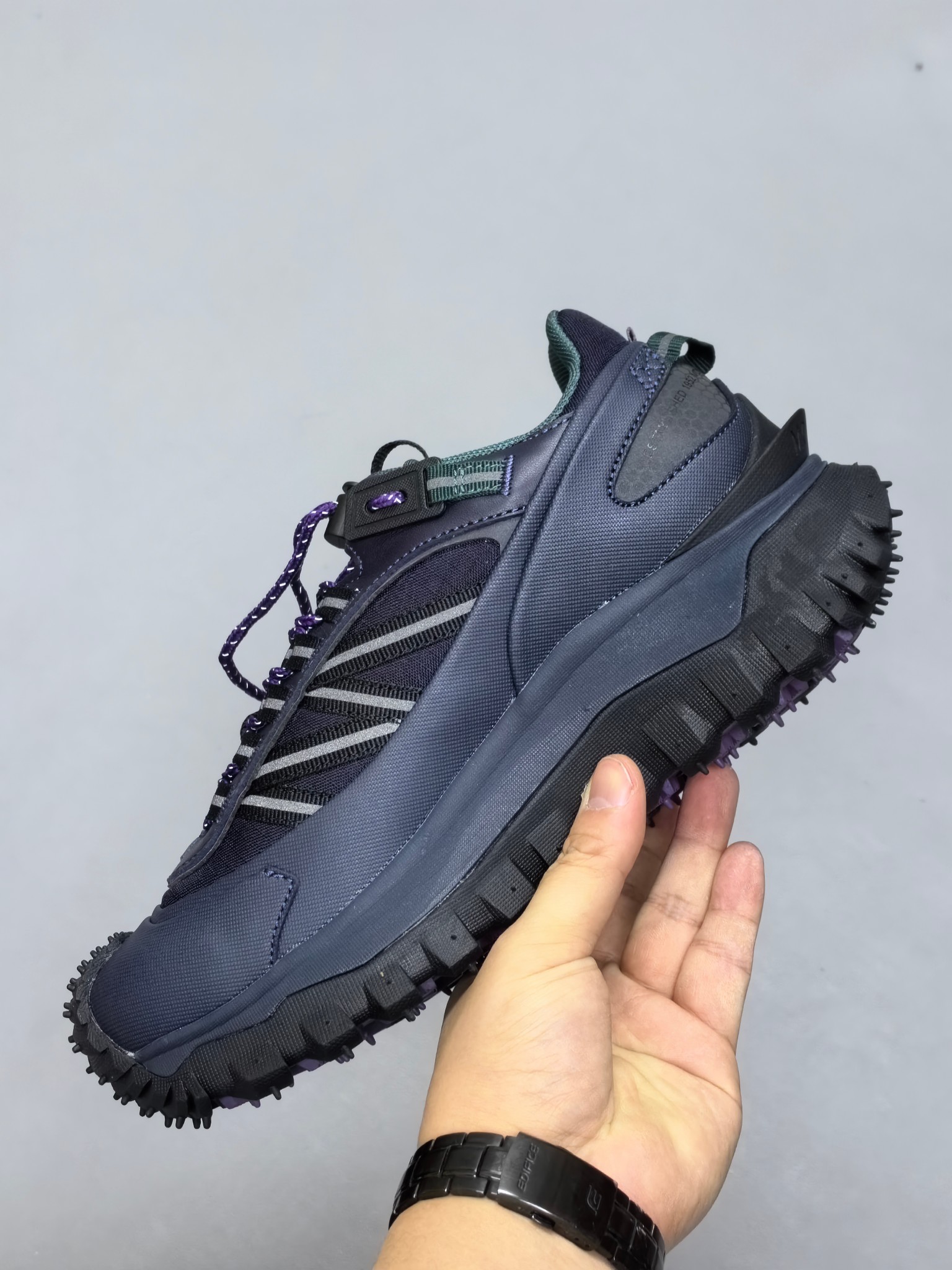 Moncler Trailgrip GTX Shoes Navy