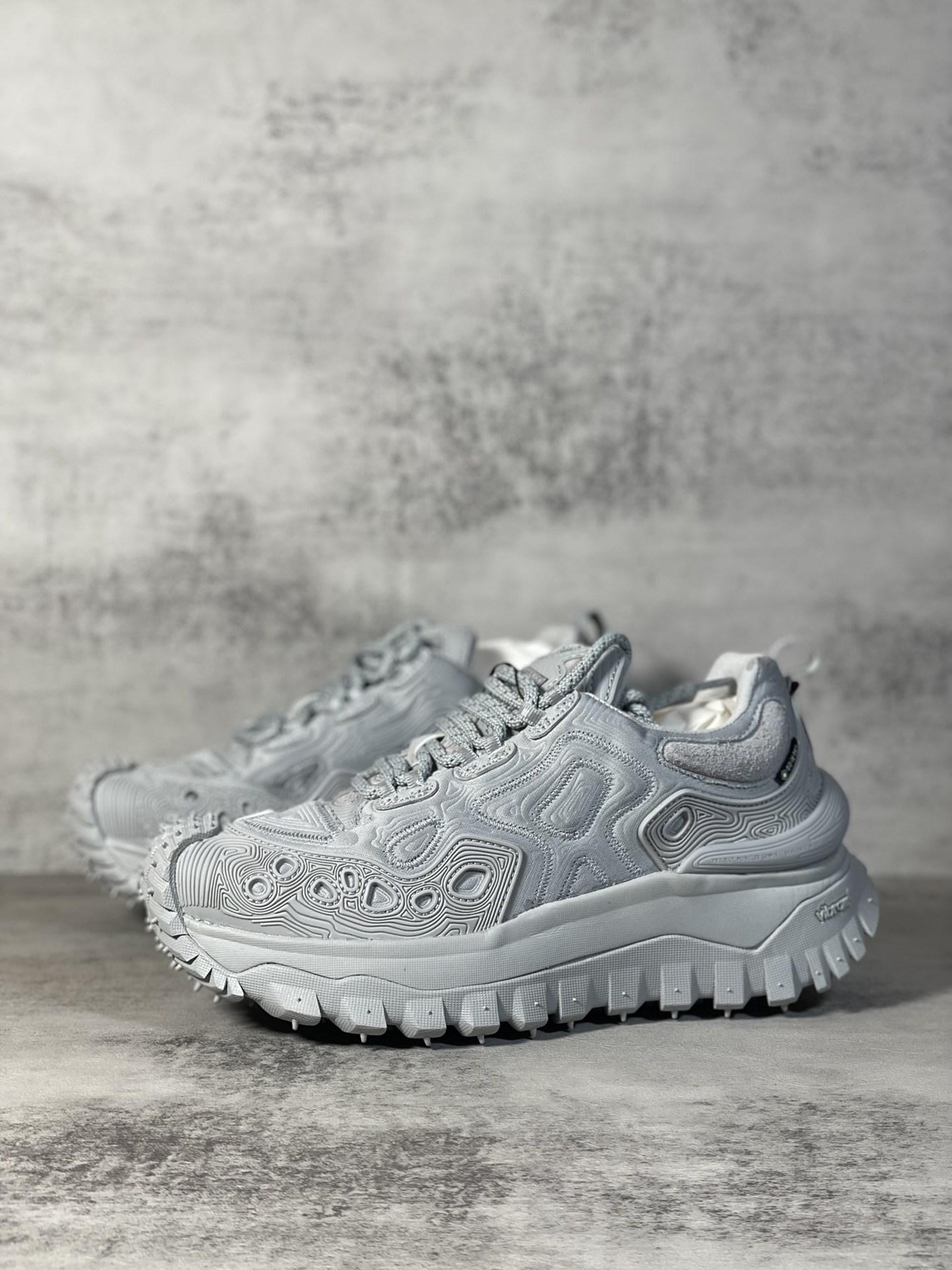 Moncler Trailgrip GTX Hiking Shoes Gray