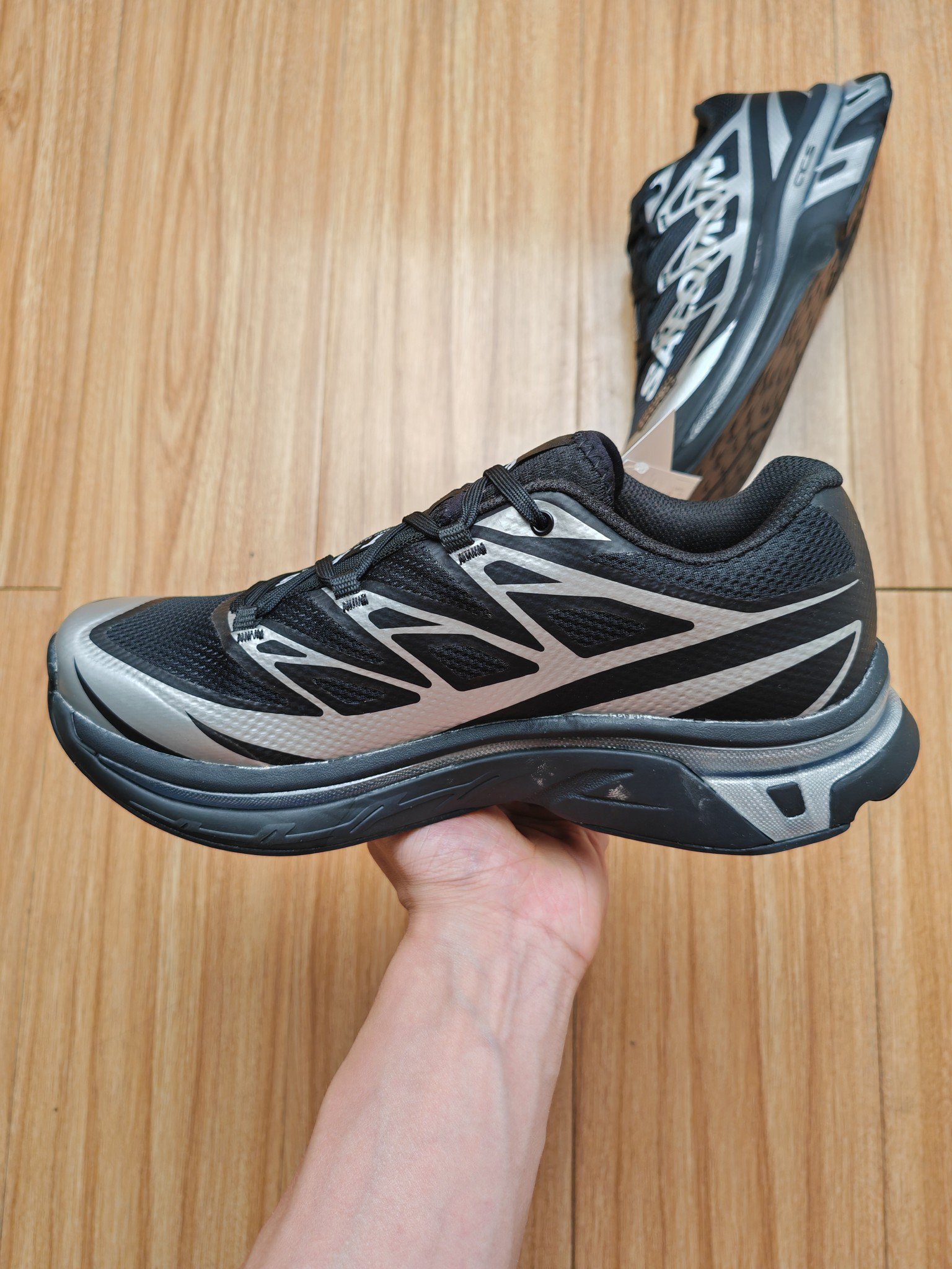 MM6 x Salomon XT-6 Sneakers Black/Grey