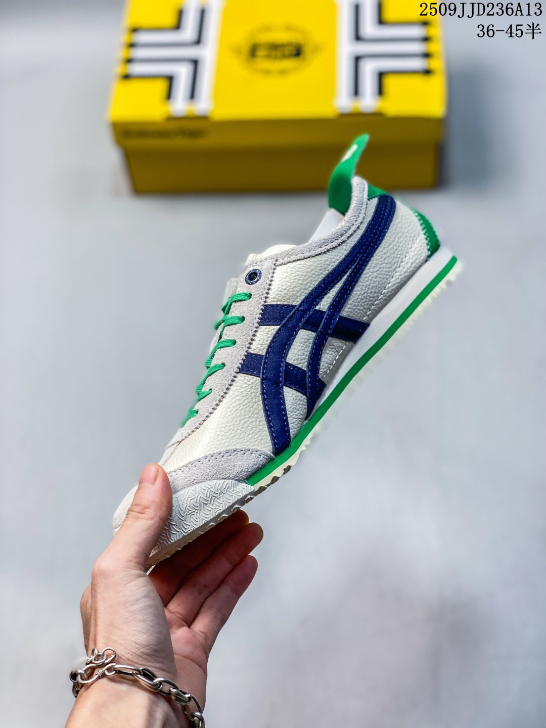 Onitsuka Tiger Slip-On Leather Sneakers Multi-Color