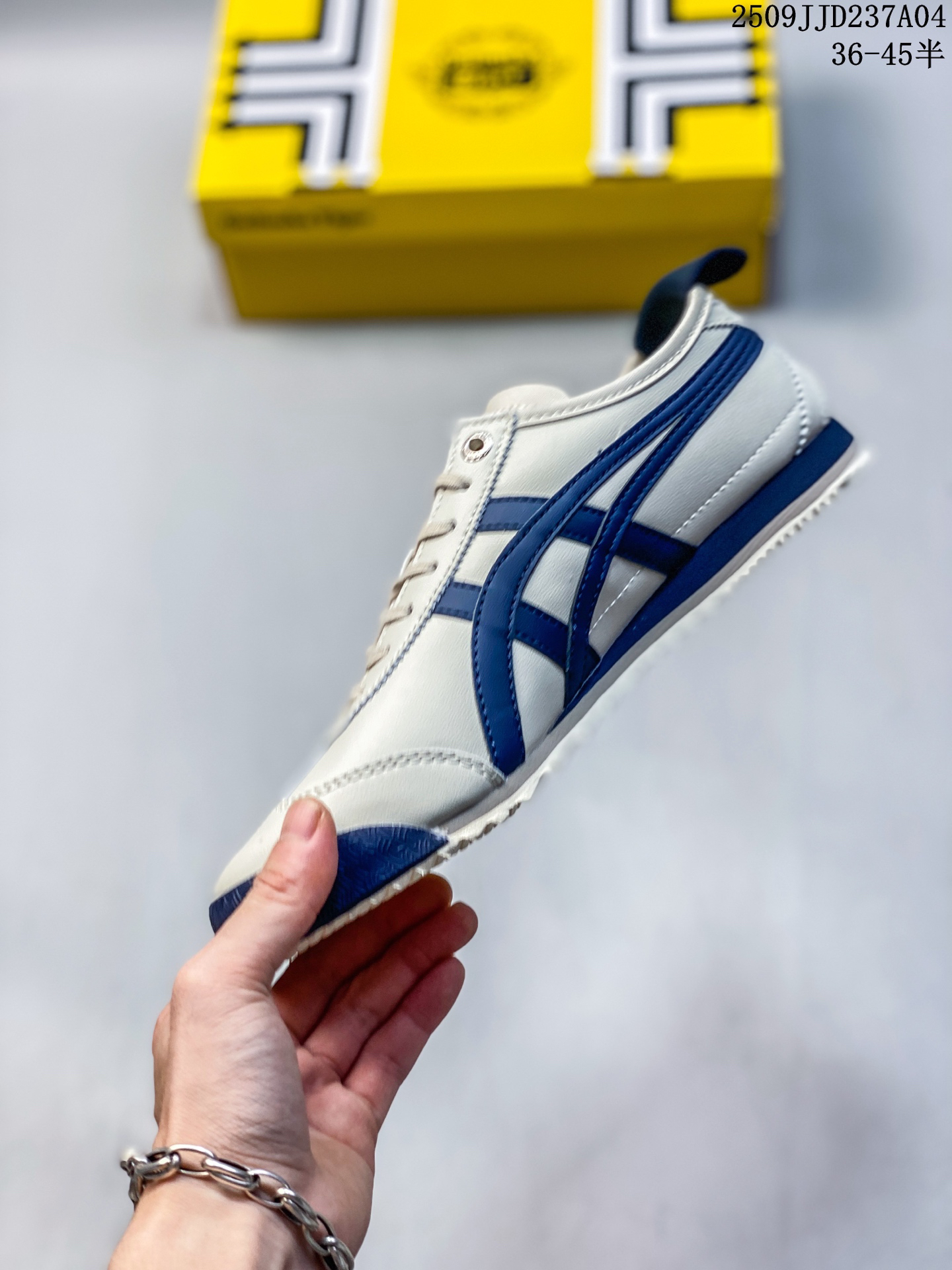 Onitsuka Tiger Mexico 66 Deluxe Nippon Made Sneakers White/Navy