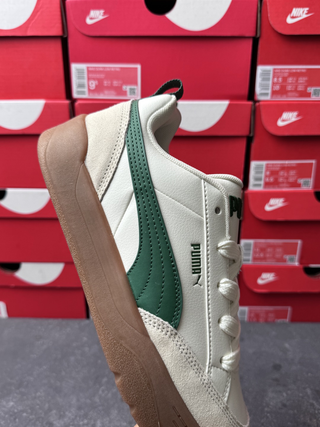 Puma RS Chunky Sneakers White/Green
