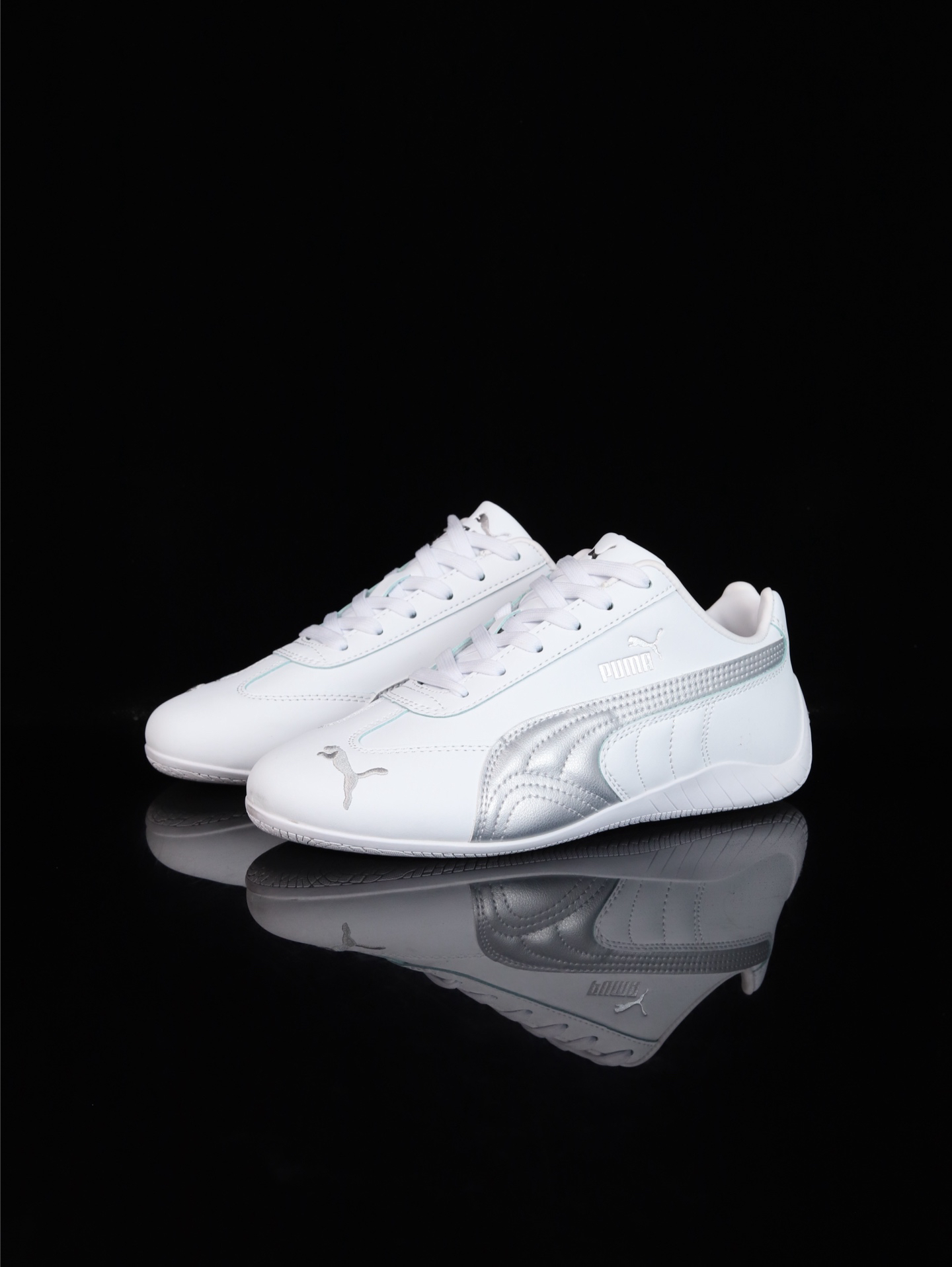 Puma Roma M Low Retro Sneakers White/Silver