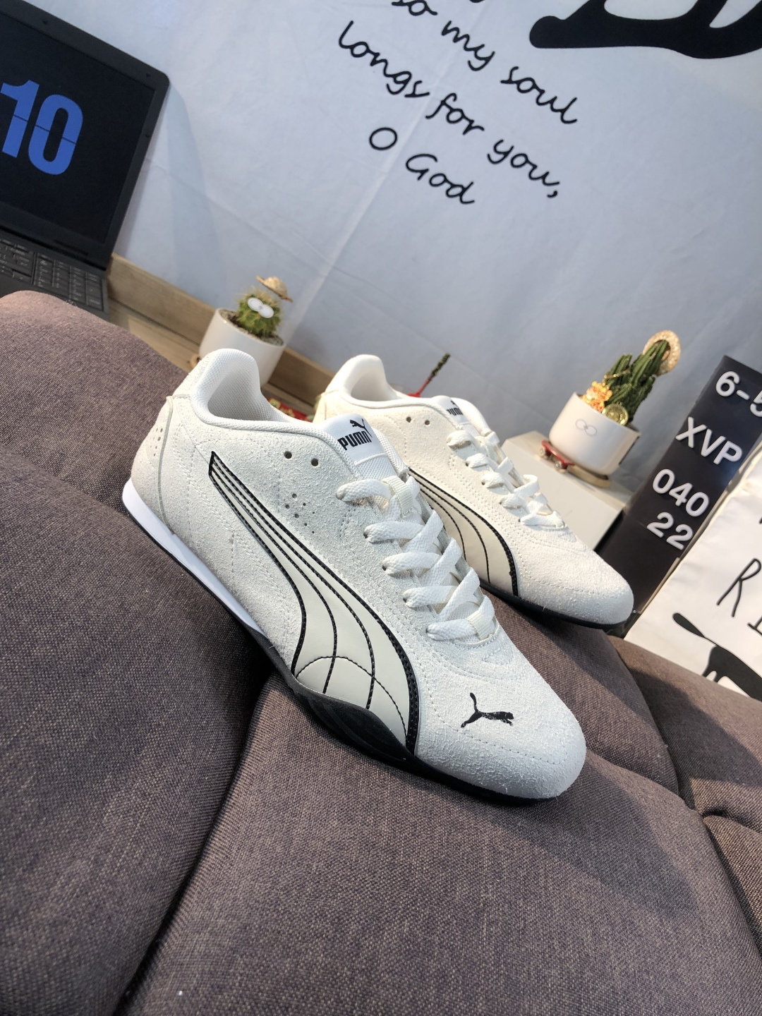 Puma Racing Low-Top Sneakers White