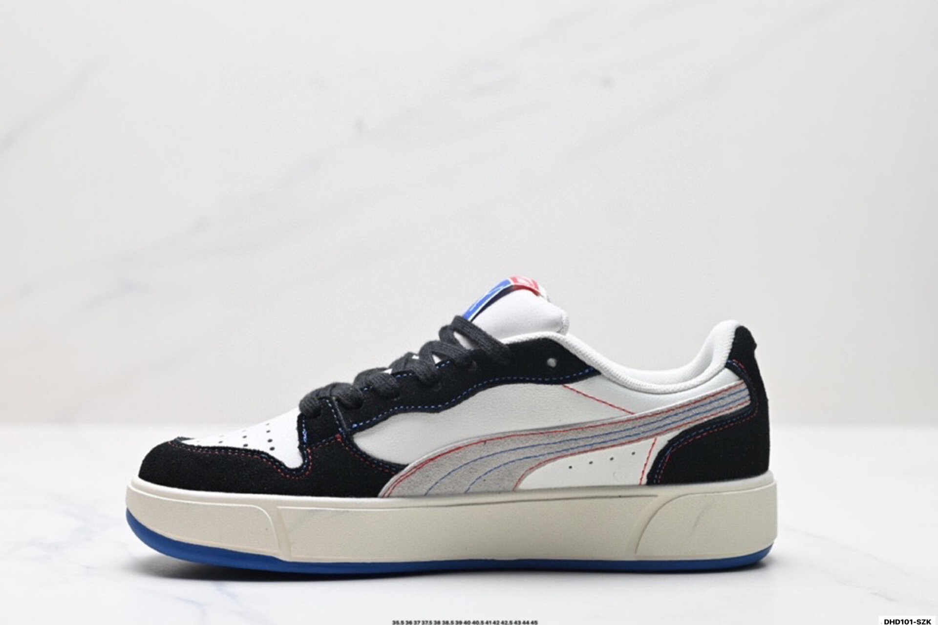 Puma Sky LX Court Low Sneakers White/Black/Blue