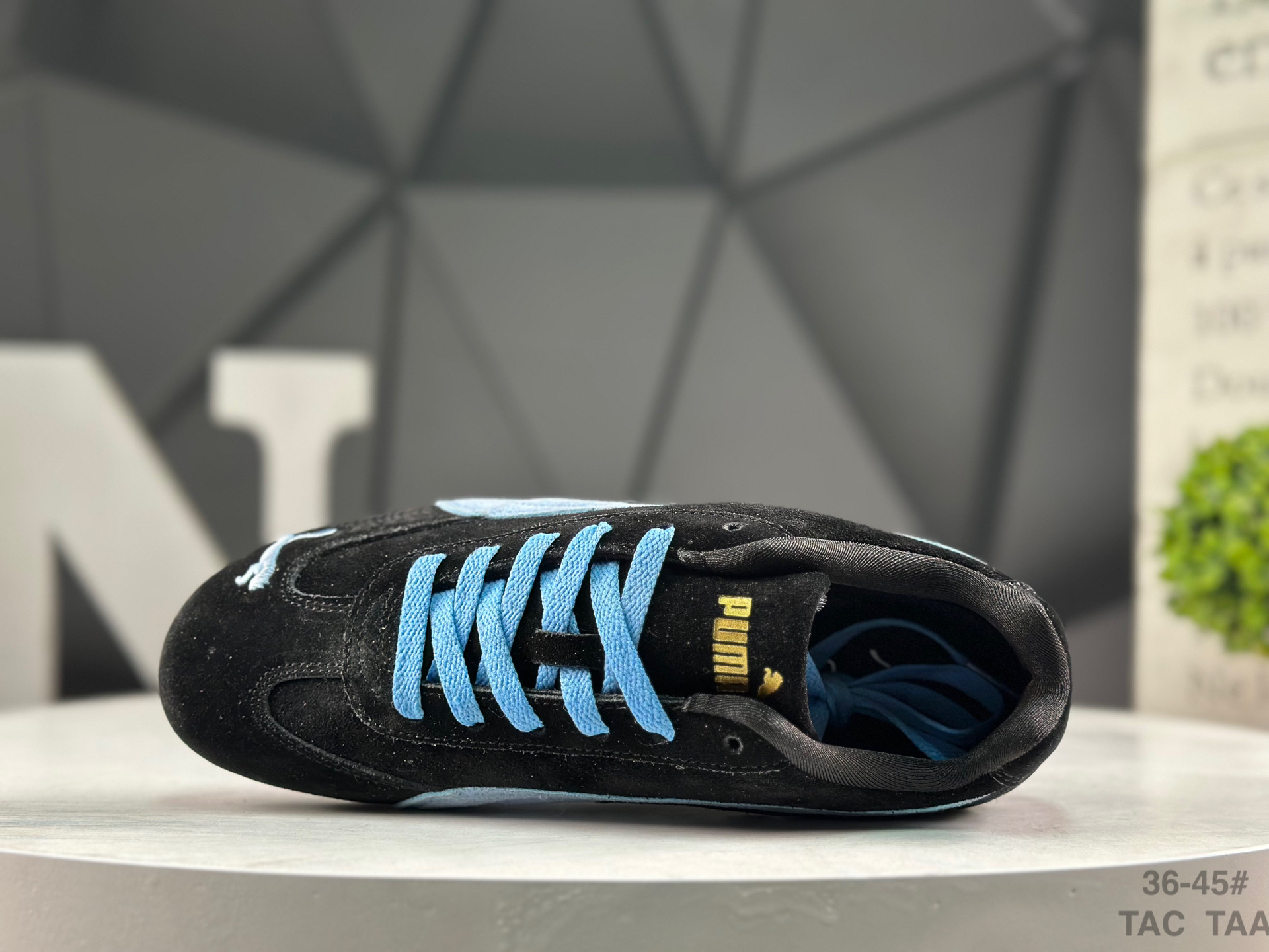 Puma Speed OG Suede Sneakers Black/Blue