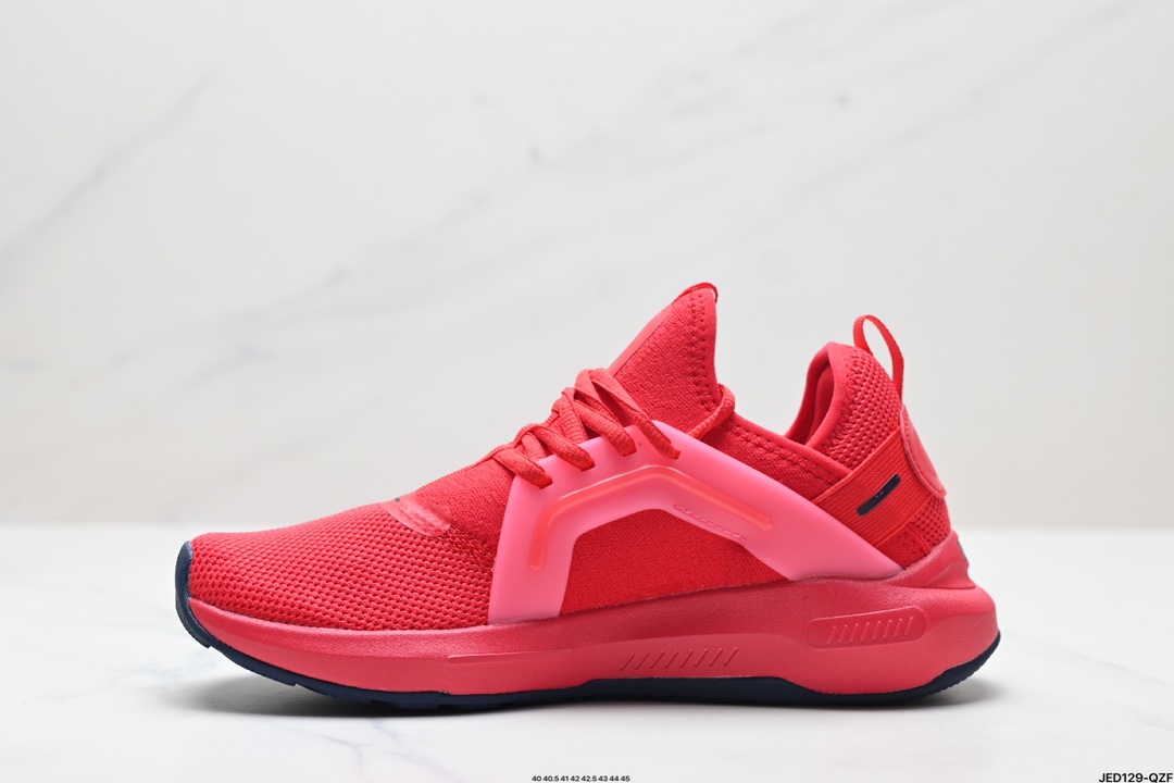 Puma Deviate NITRO 3 Running Shoes Cushioned Breathable Non-Slip Red