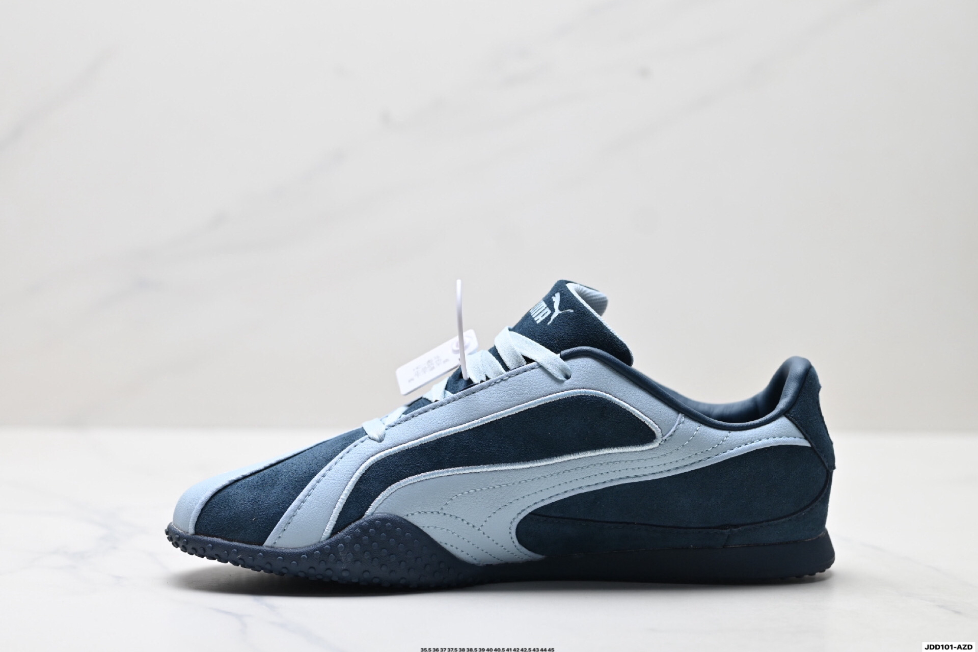 Puma Bella V2 Leather Sneakers Navy Blue