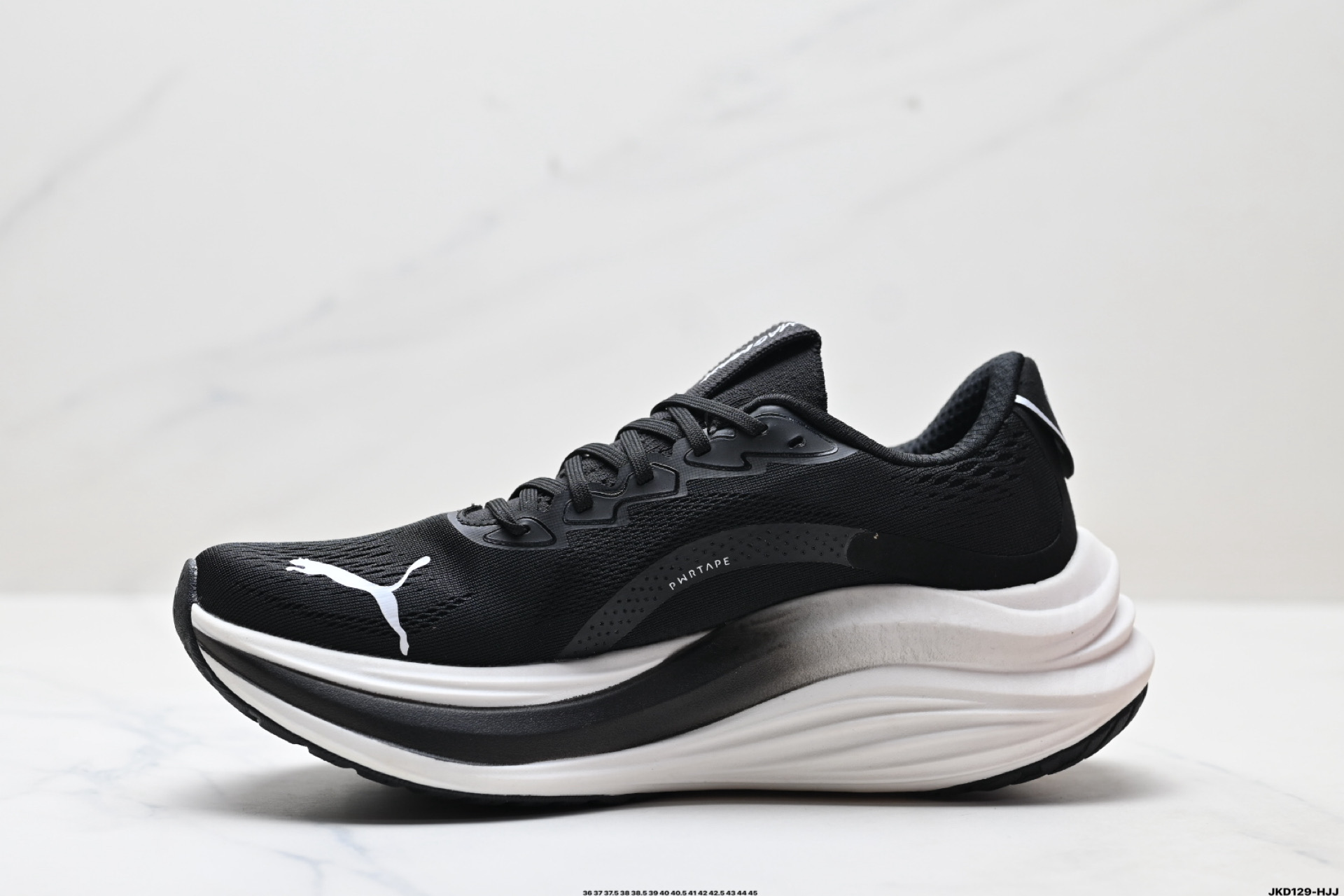 Puma Deviate NITRO 3 Cushioned Running Shoes Black/White