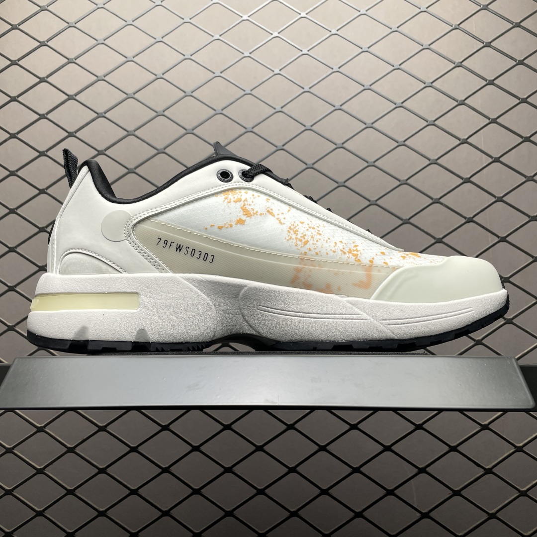 Stone Island Grime Panelled Mesh Outdoor Sneakers White