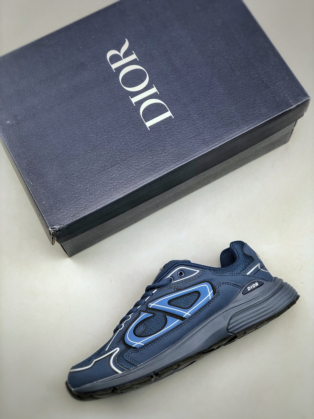 Dior B30 Chunky Sneakers Navy