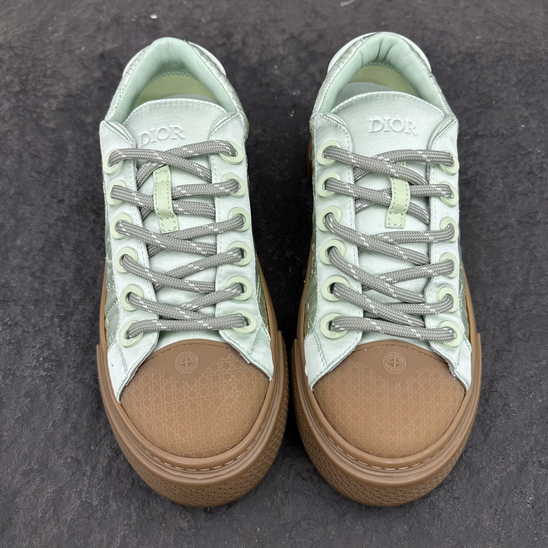 Dior x Stone Island B33 Low Sneakers Mint Green