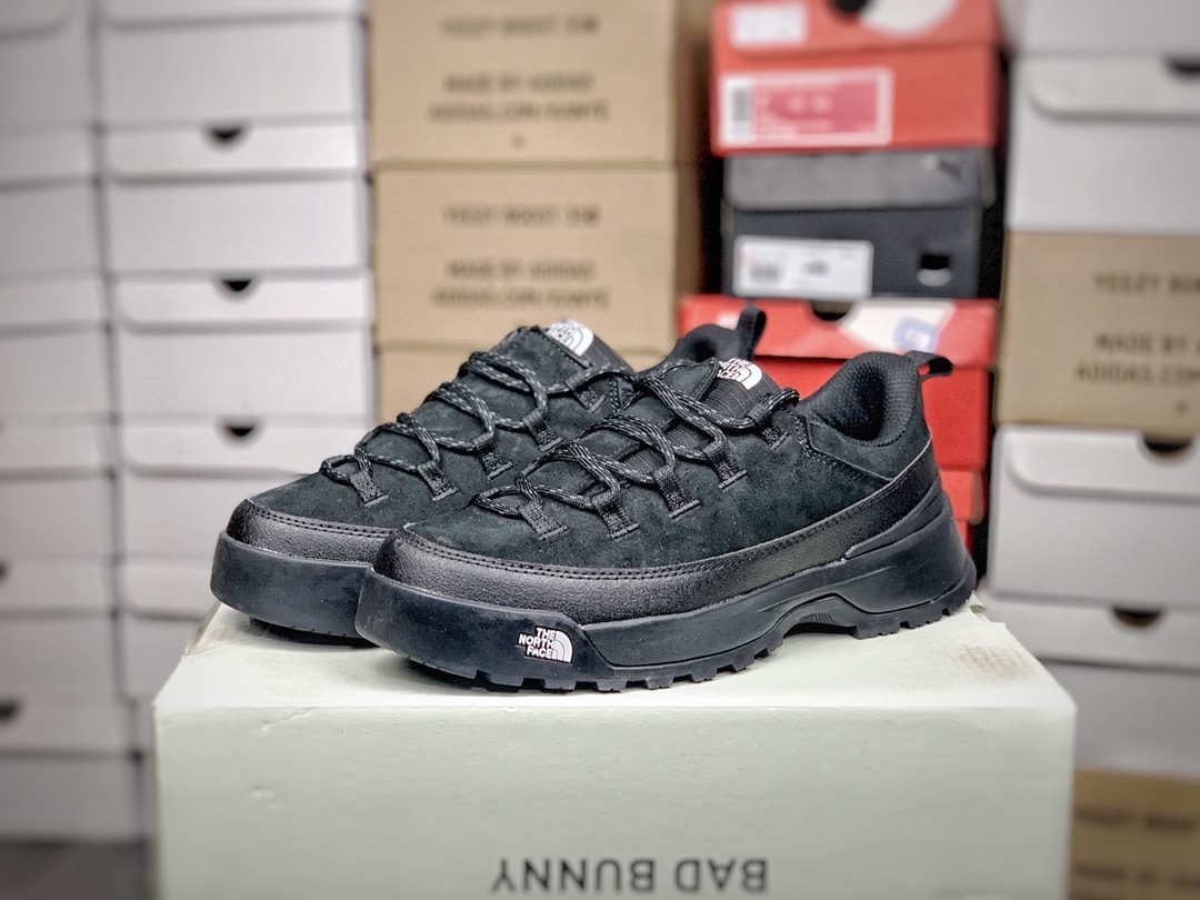 The North Face Suede Hiking Sneakers Black