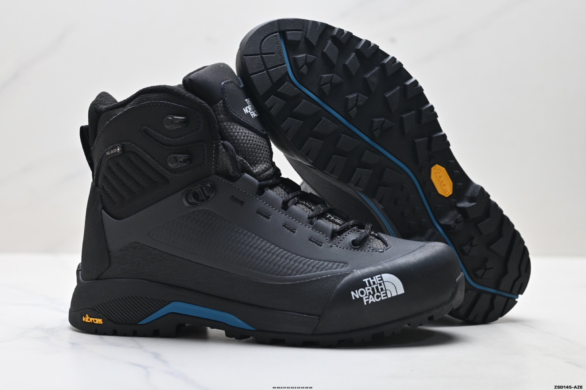 The North Face Waterproof Mid Hiking Boots Black/Gray
